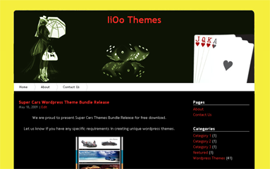 Baccarat Gambling Theme 1