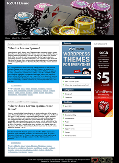 free wordpress theme Casino Stakes Theme 19