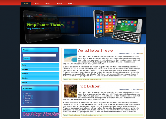 Gadgets WP Theme