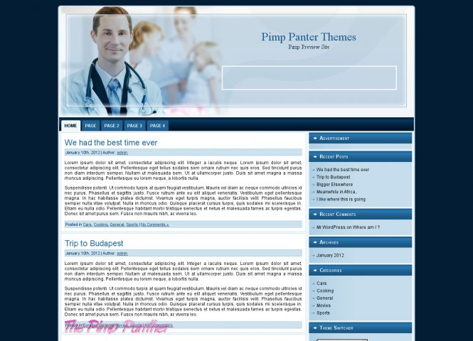 Health Doctor Wordpress Theme