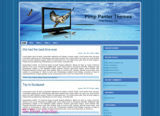 LCD WP Theme