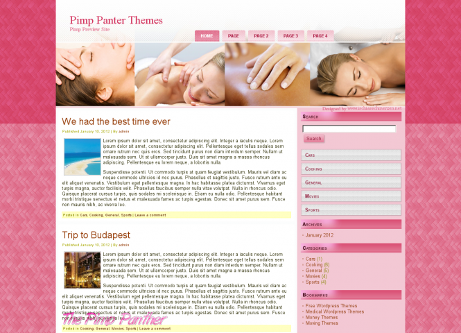 Massage WP Theme