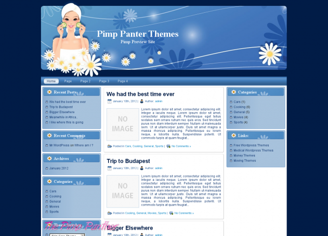 Skin Care Theme
