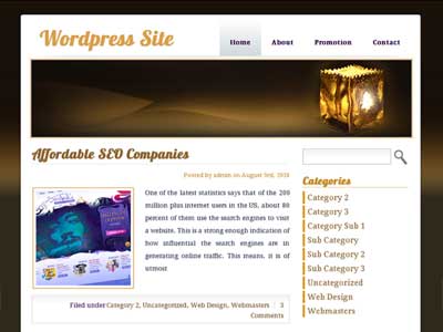 Christmas Siena Free WordPress Theme