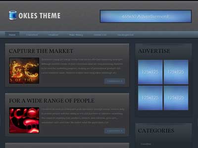 free wordpress theme Okles