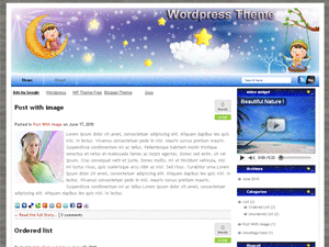 Free WordPress Theme – KidsHeaven