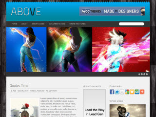free wordpress theme AboveHQ