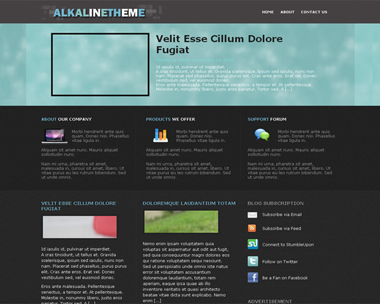Alkaline Theme