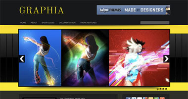 free wordpress theme Graphia WordPress Theme