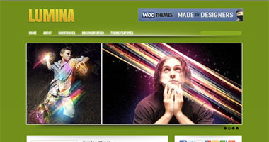 free wordpress theme Lumina