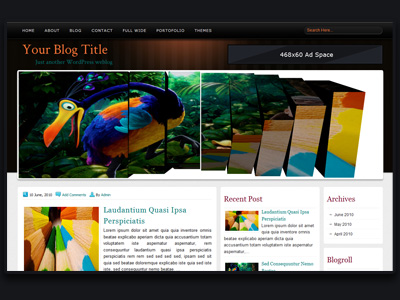free wordpress theme Nowak