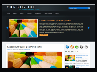 free wordpress theme Sasha