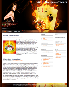 “Game on Fire” Gambling Theme 1