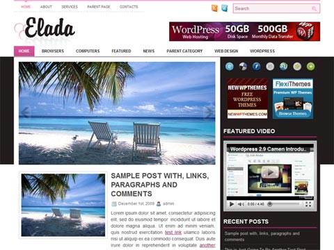 Elda – Free Premium WordPress Theme