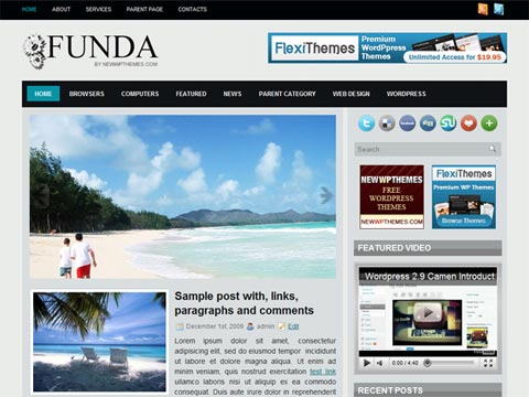 Funda – Free Premium WordPress Theme