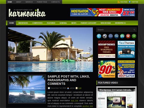 Harmonika – Free Premium WordPress Theme