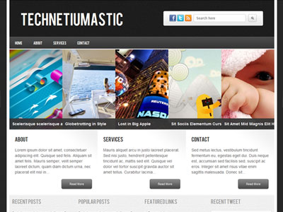 free wordpress theme Technetiumastic