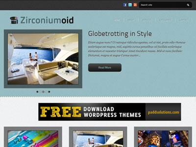 free wordpress theme Zirconiumoid