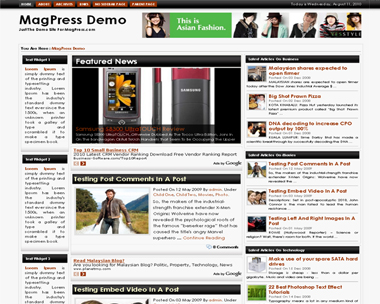 free wordpress theme Charmer