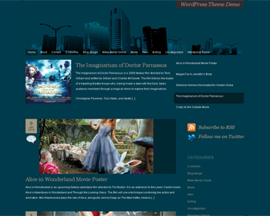 free wordpress theme Cityline