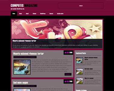 free wordpress theme Computis Magazine