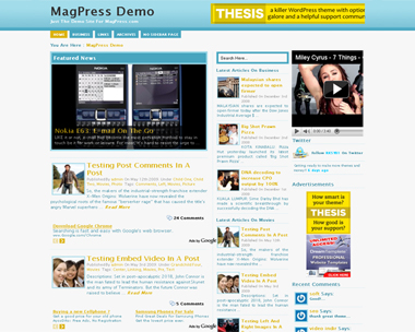 free wordpress theme Freshbox