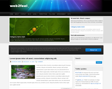 free wordpress theme Kronos