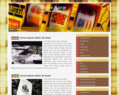 free wordpress theme LasVegasSun
