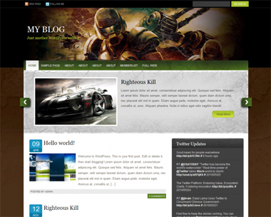 free wordpress theme Warpack