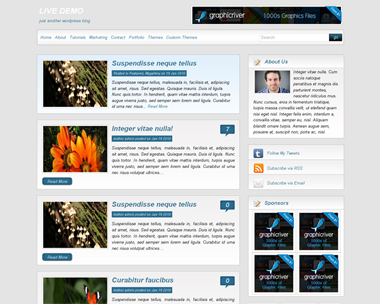 free wordpress theme White Tribune