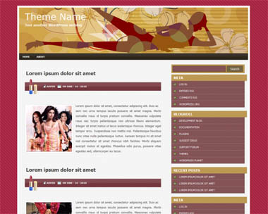 free wordpress theme wpFashion
