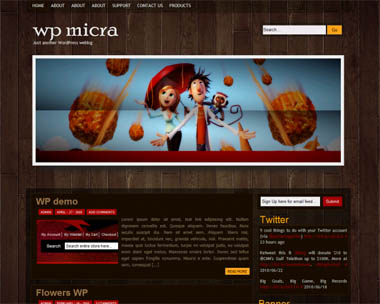 free wordpress theme WP Micra