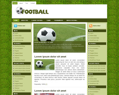free wordpress theme wpSoccerMag