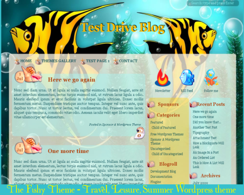 The Fishy Theme