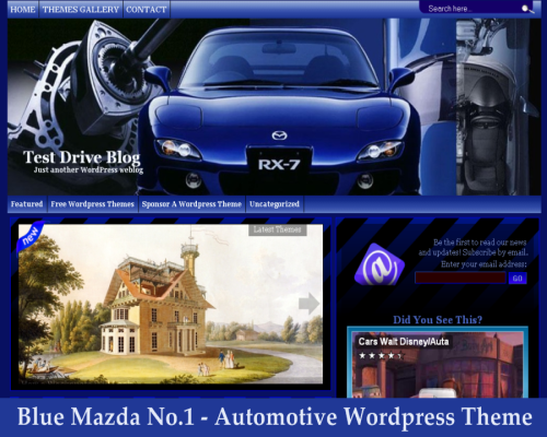 Blue Mazda No.1