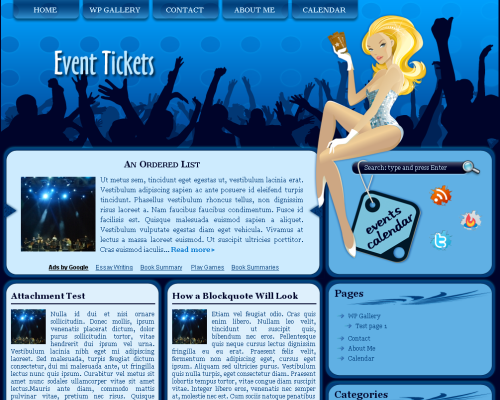Event Tickets