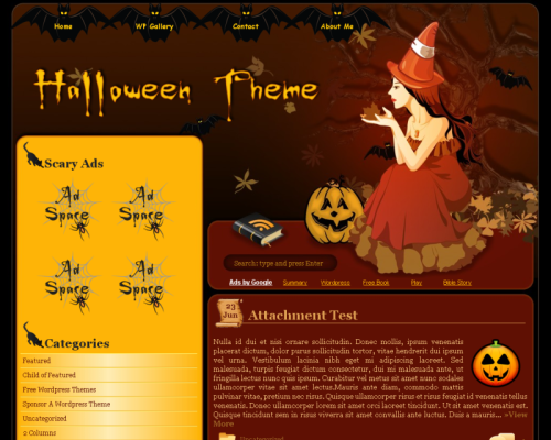 Vee's Halloween Theme