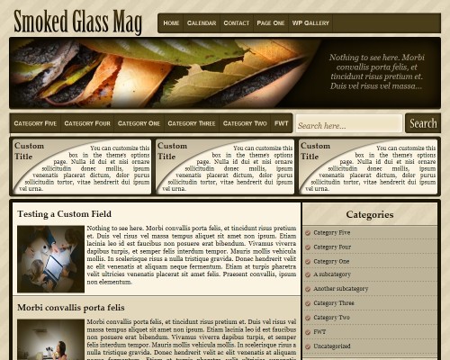 Smoked Glass Mag