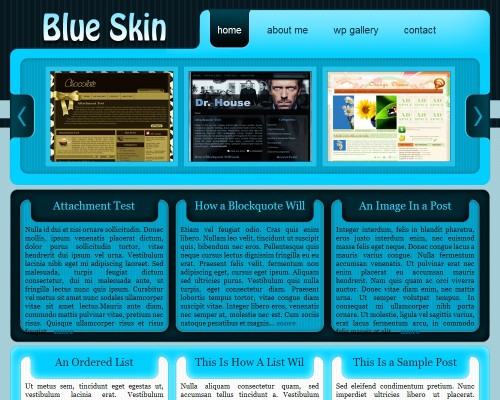 Blue Skin