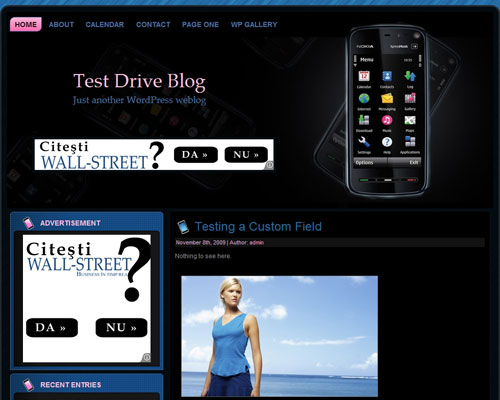 Nokia WP Theme