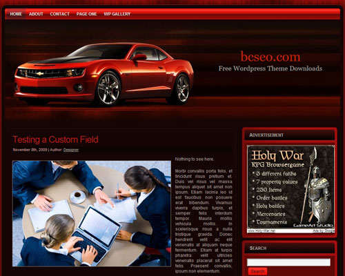Red Chevy WP