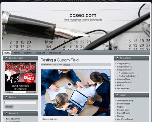 free wordpress theme Business Idea Four
