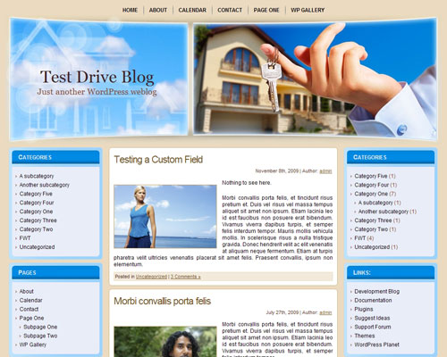 free wordpress theme Angling WordPress Theme 1