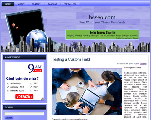 free wordpress theme WP Boutique