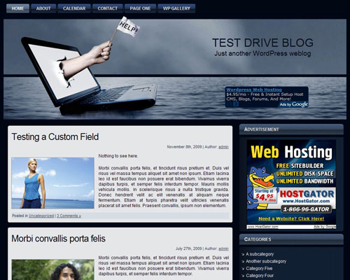 free wordpress theme Computer Support