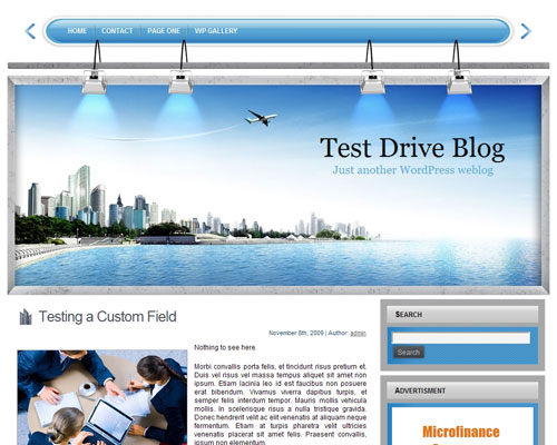 free wordpress theme Go Global Business