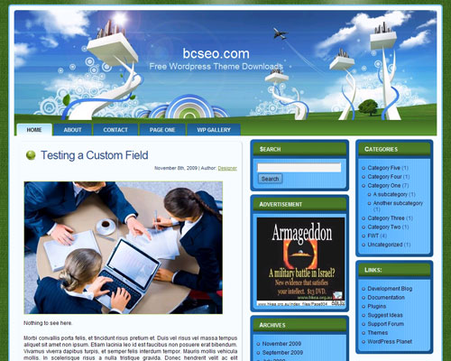 free wordpress theme Business Opportunities 2