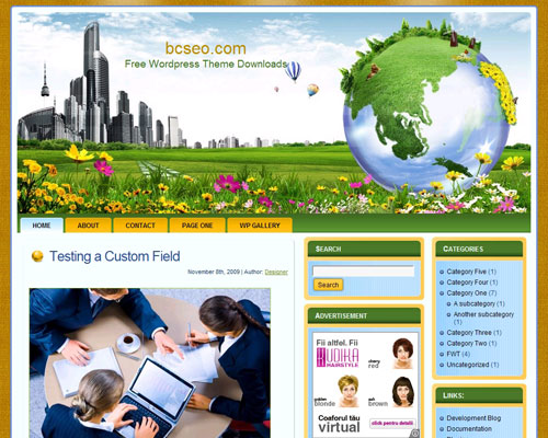 free wordpress theme Business Opportunities 4