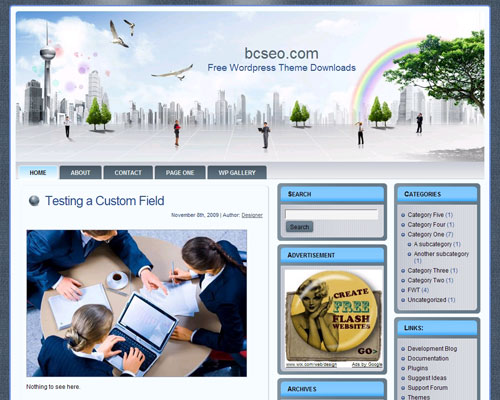 free wordpress theme Business Opportunities 5