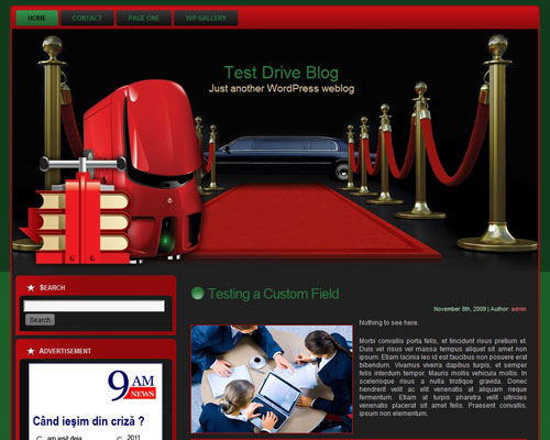 free wordpress theme Premium File Hosting